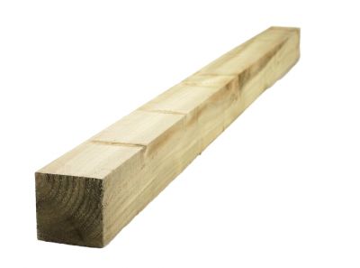 6ft Fence Post (100x100x1800mm) - Pressure Treated Green Timber