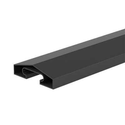 Durapost Anthracite Grey Capping Rail (1830 x 25 x 65mm)