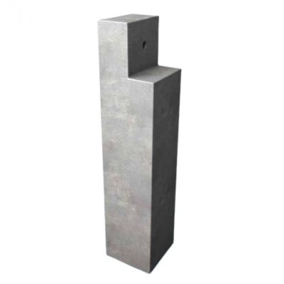 2ft Concrete Deck Post (600 x 100 x 100mm)
