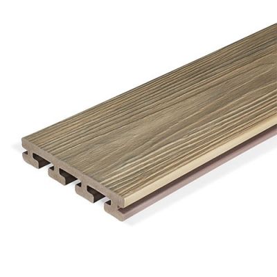 Eva-Last I-Series Grooved Deck Board (4.8m 25x135mm) - Swiss Oak
