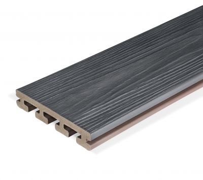 Eva-Last I-Series Grooved Deck Board (4.8m 25x135mm) - Cape Town Grey