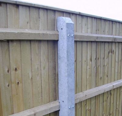 concrete fence posts