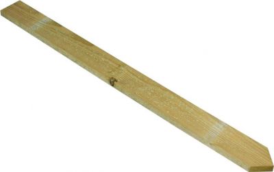 3ft Pointed Top Palisade (900 x 22 x 75mm) - Pressure Treated Green Timber